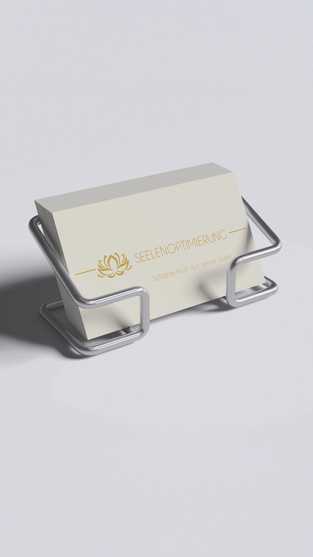 Logo & Visitenkarten Design für Seelenoptimierung Wien · MRX-Vision